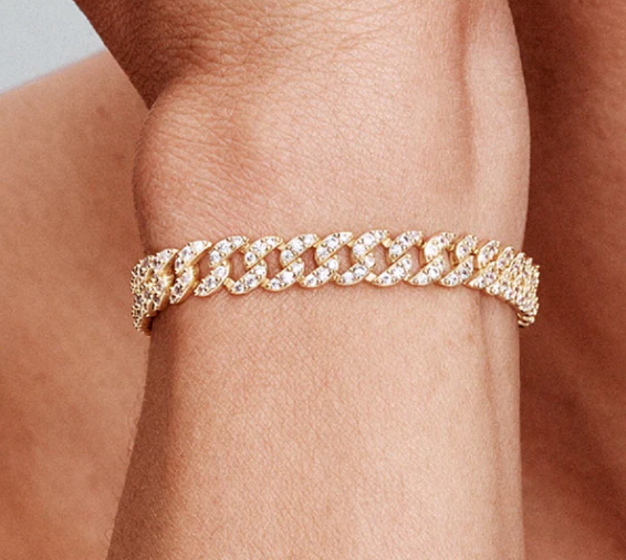 Bracciale Cubano Pave