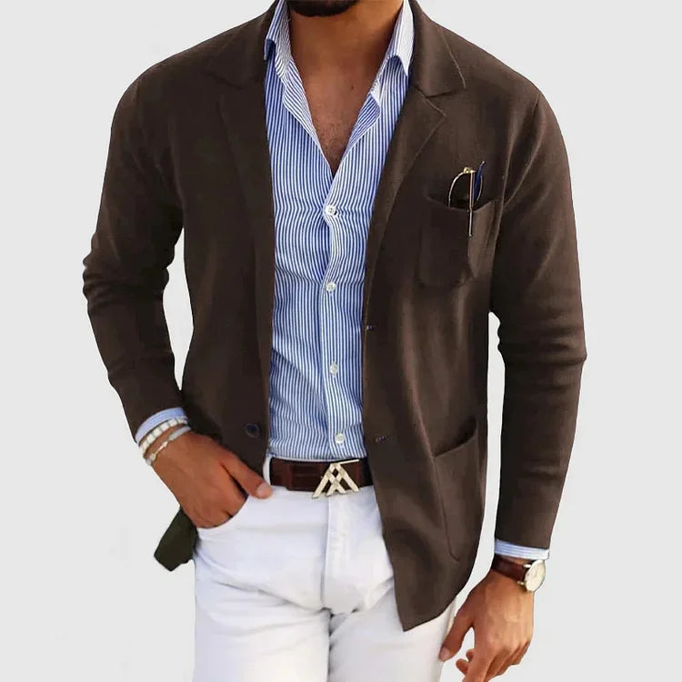 Franco · Giacca sartoriale elegante in lana