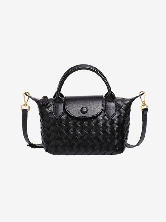 Elise | Borsa Convertibile Piccola Intrecciata