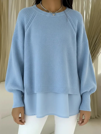 Carola | Maglione effetto due pezzi