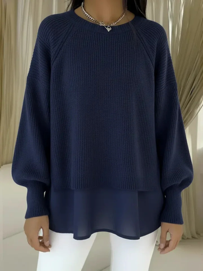 Carola | Maglione effetto due pezzi