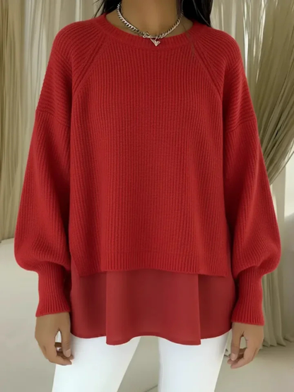 Carola | Maglione effetto due pezzi