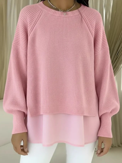 Carola | Maglione effetto due pezzi