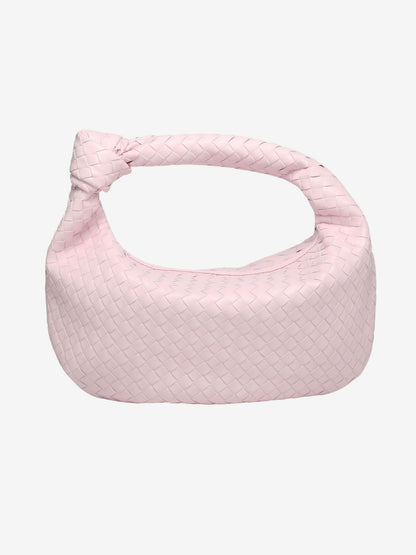 Giselle | Borsa a Spalla Media Intrecciata con Nodo