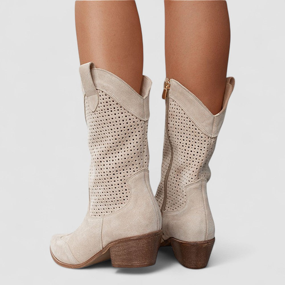 Isabella | Stivale Western con Borchie