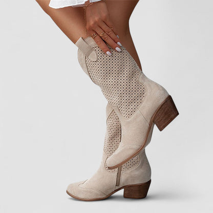 Isabella | Stivale Western con Borchie