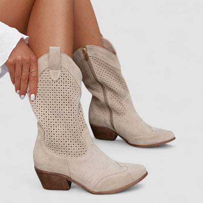 Isabella | Stivale Western con Borchie
