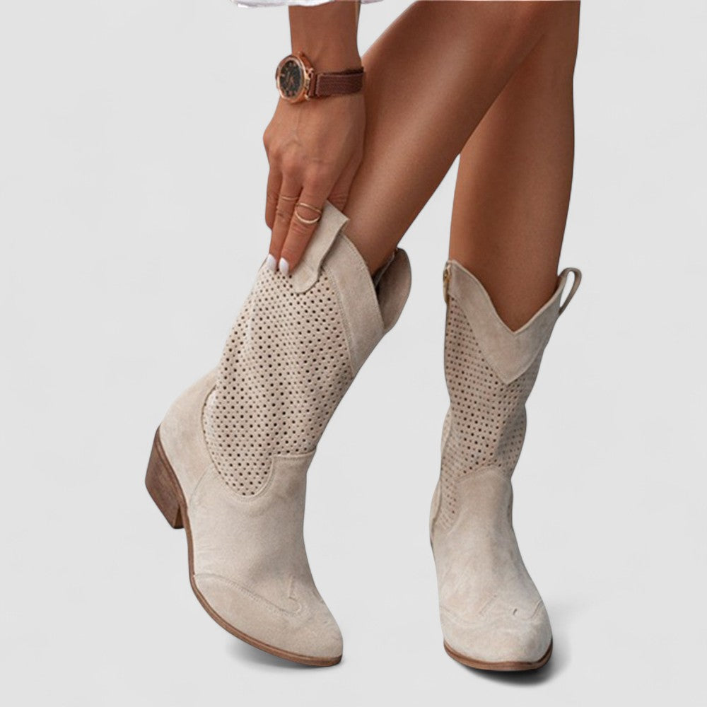 Isabella | Stivale Western con Borchie