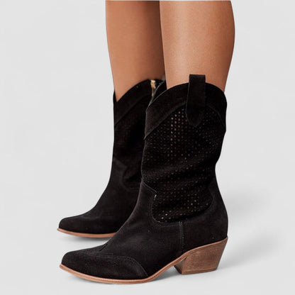 Isabella | Stivale Western con Borchie