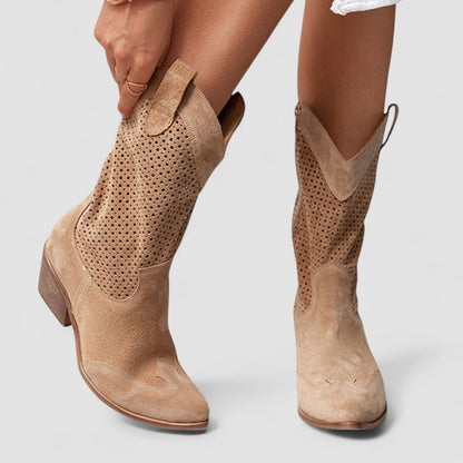 Isabella | Stivale Western con Borchie