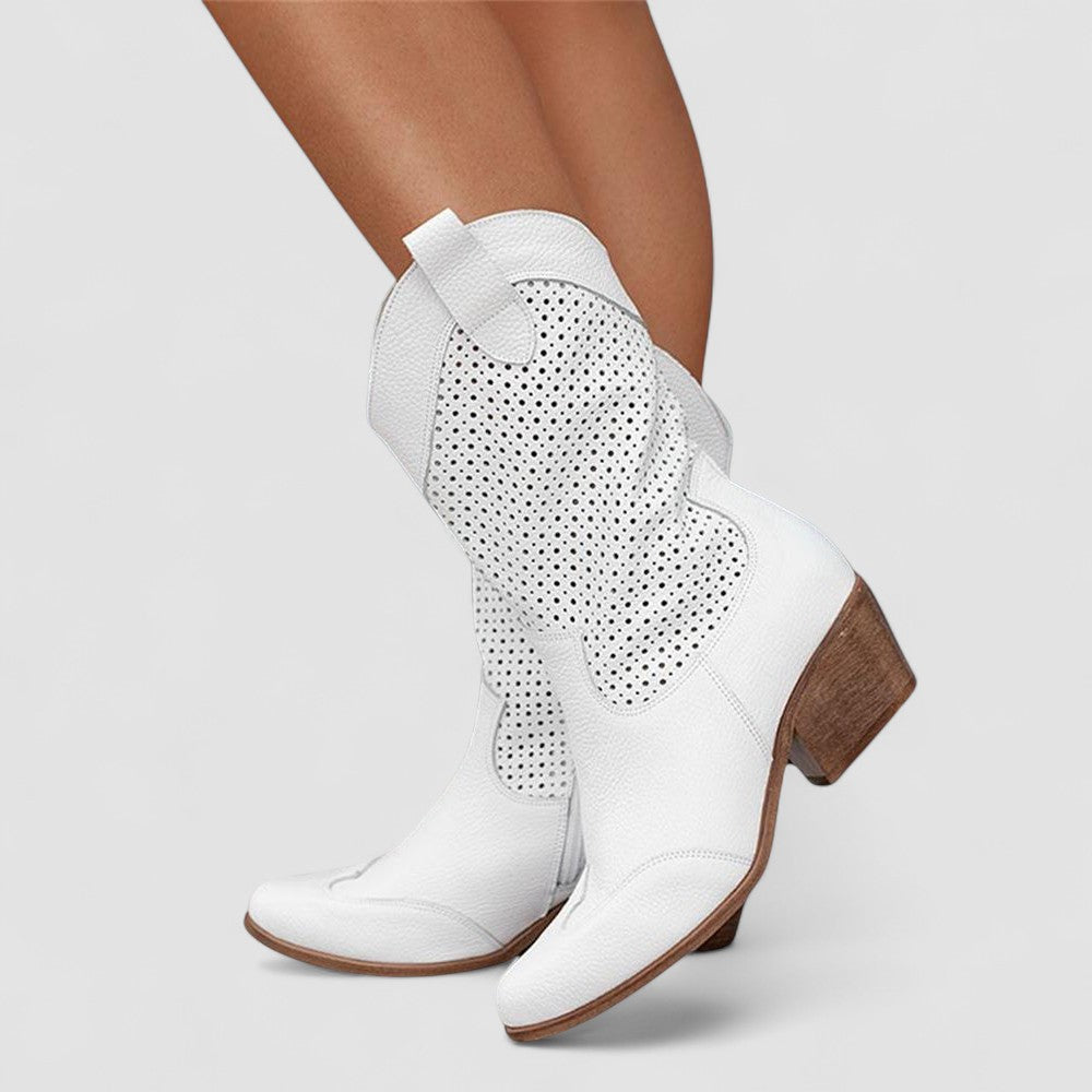 Isabella | Stivale Western con Borchie
