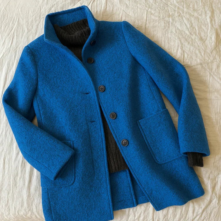 Tessa | Chaqueta de Mujer con Cuello Alto Elegante