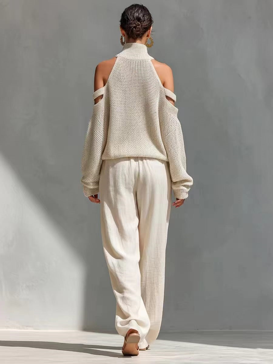 Set di Maglieria e Lino alla Moda