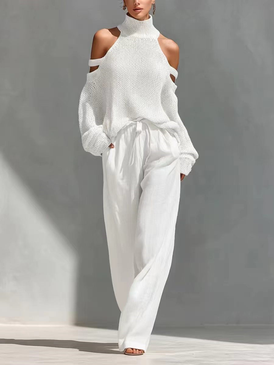 Set di Maglieria e Lino alla Moda