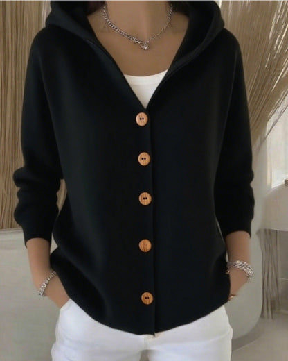 Rocío | Chaqueta de Punto con Capucha