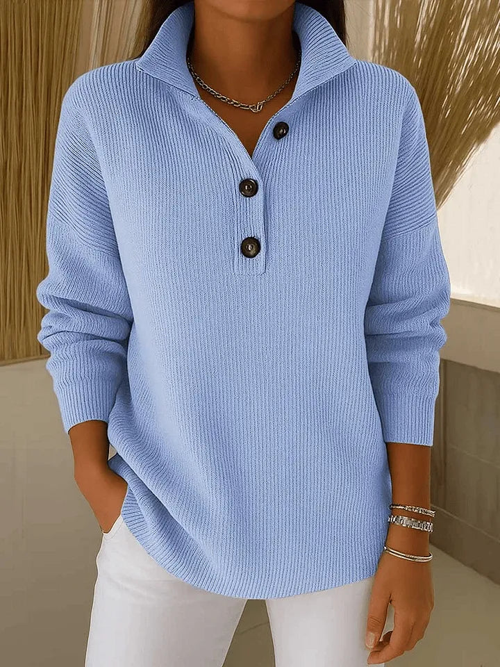 Amelia | Maglia polo con collo a V
