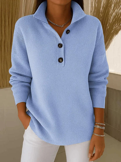 Amelia | Maglia polo con collo a V