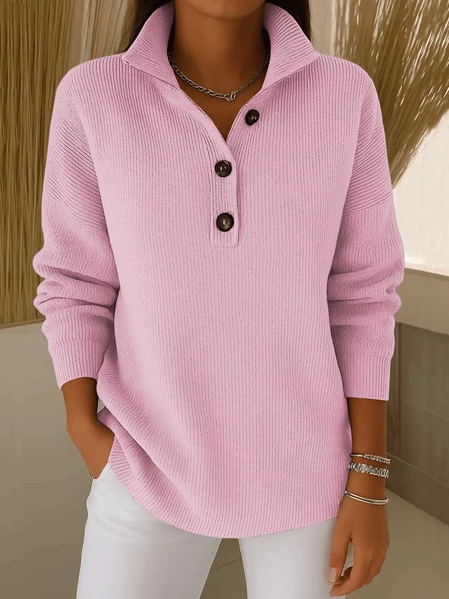 Amelia | Maglia polo con collo a V