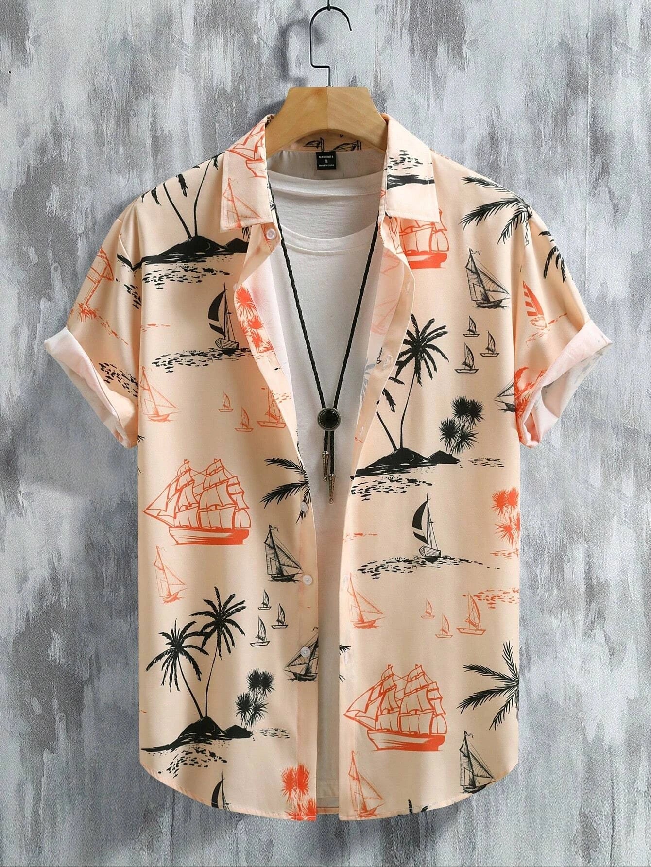 Umberto · Camicia Grafica Rilassata