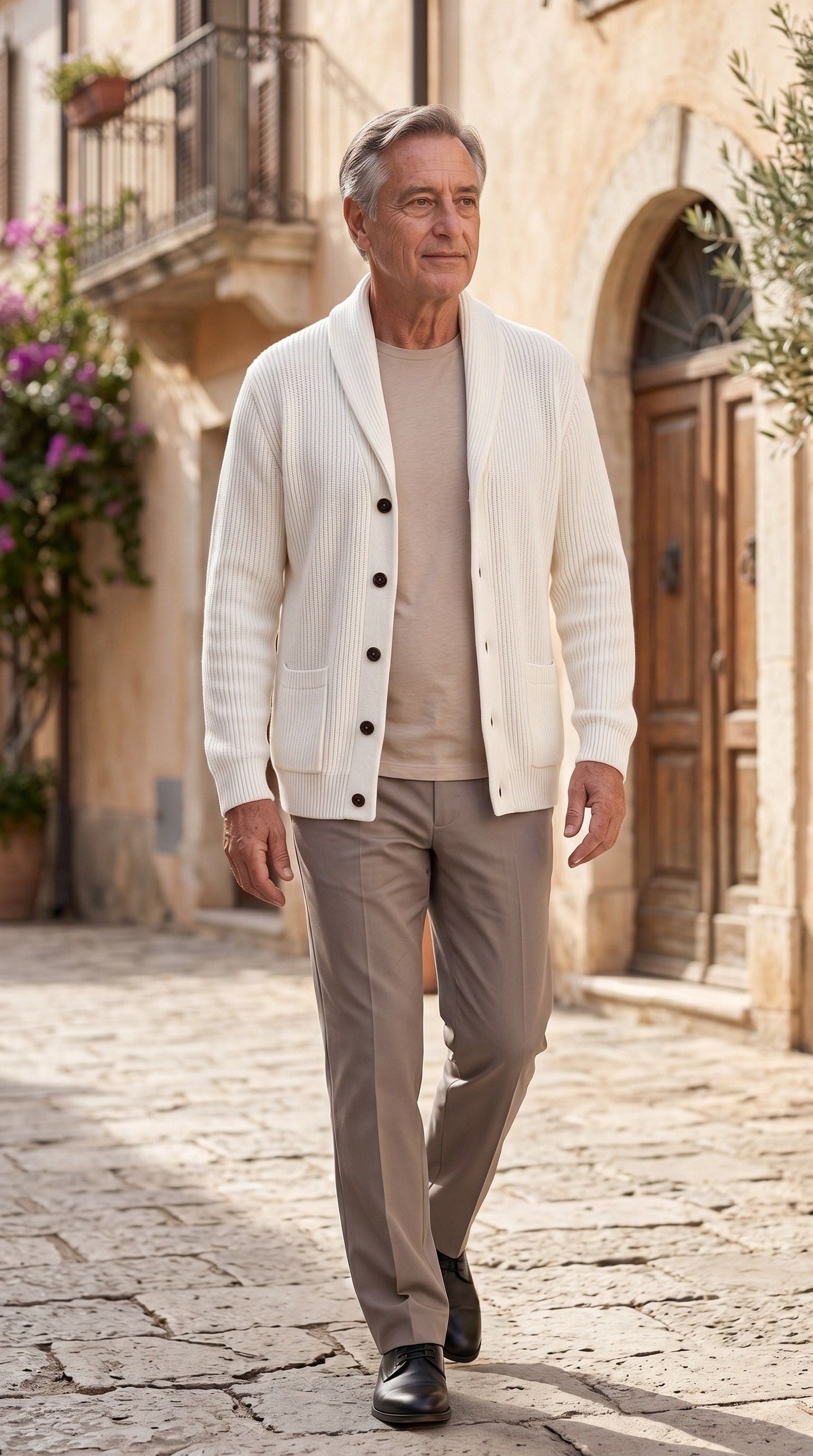 Carlo · Cardigan in Lana Coccola