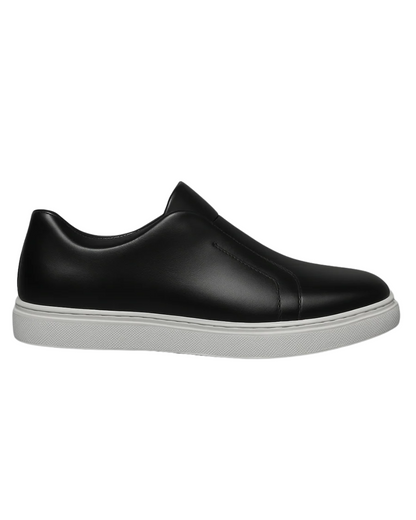Eleganti scarpe slip-on in pelle