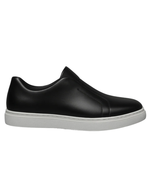 Eleganti scarpe slip-on in pelle