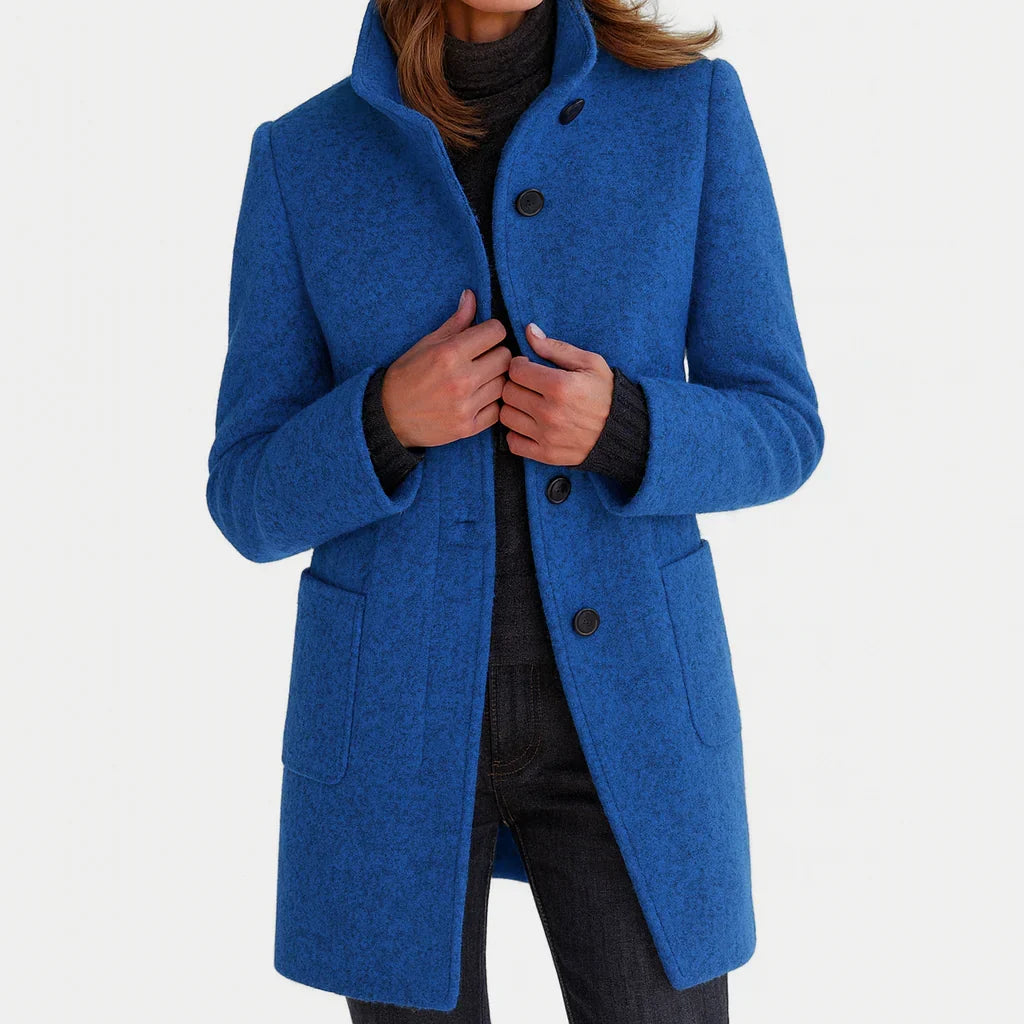 Tessa | Chaqueta de Mujer con Cuello Alto Elegante