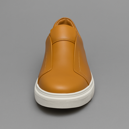 Eleganti scarpe slip-on in pelle