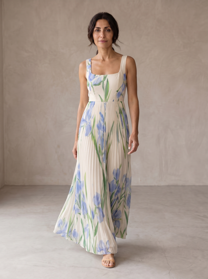 Oriah | Abito Maxi A-Line Floreale