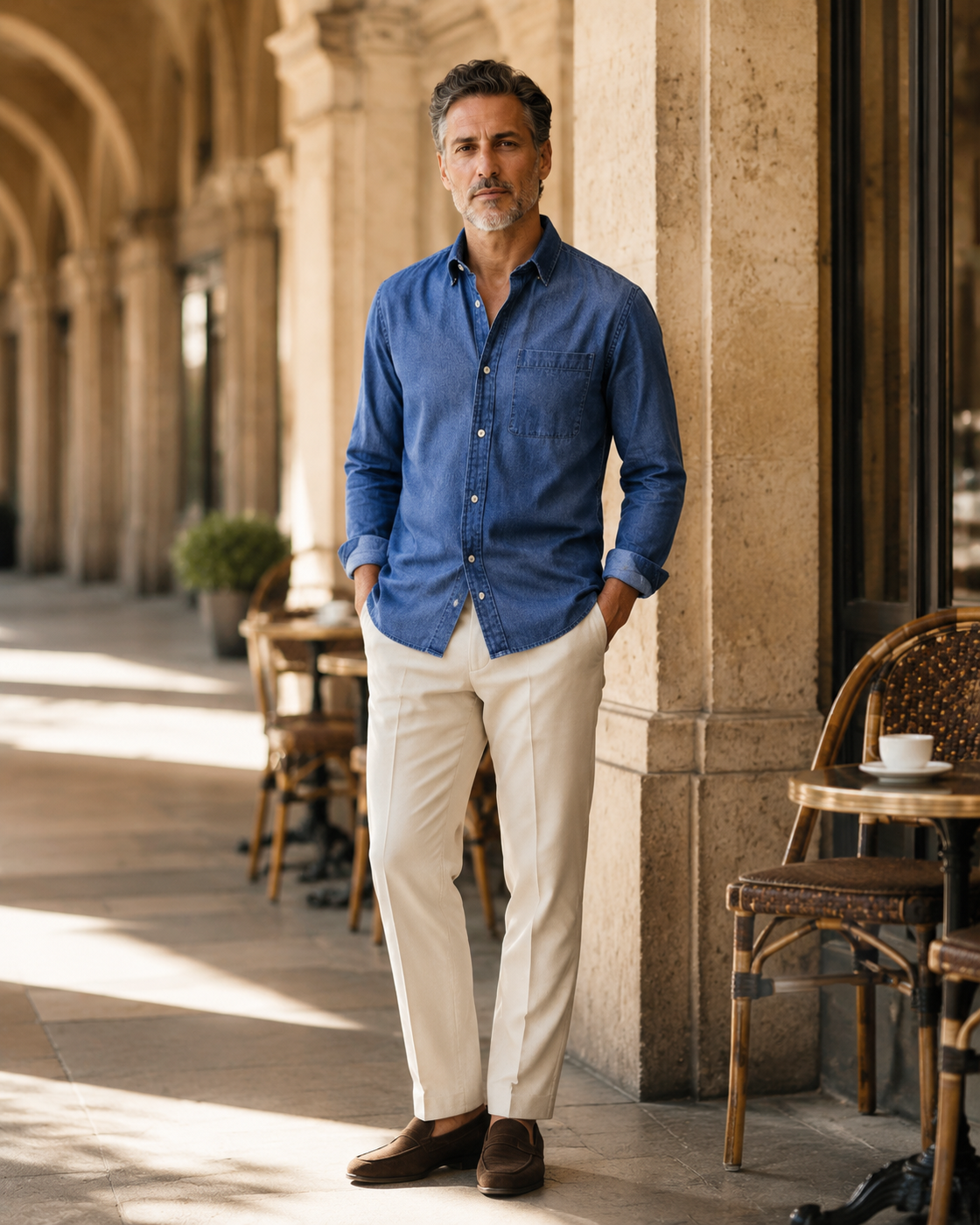 Amedeo · Camicia in Cotone di Lusso