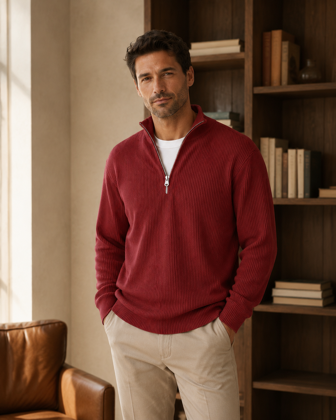 Celso · Maglione a coste confortevole