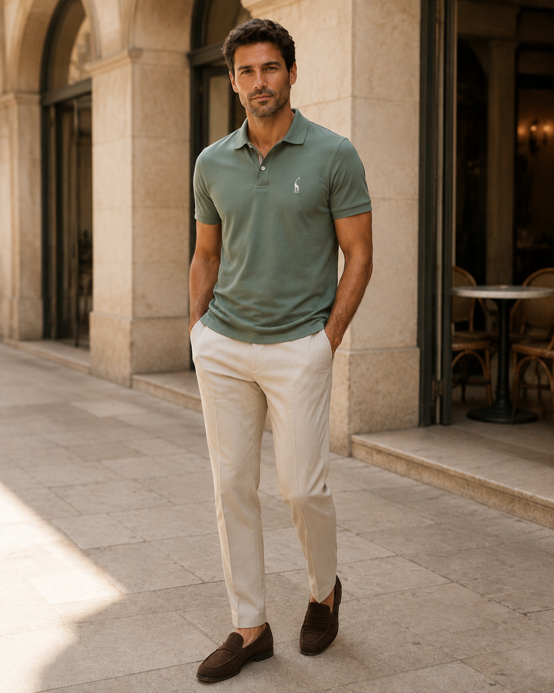 Claudio · Polo in Piqué Morbido