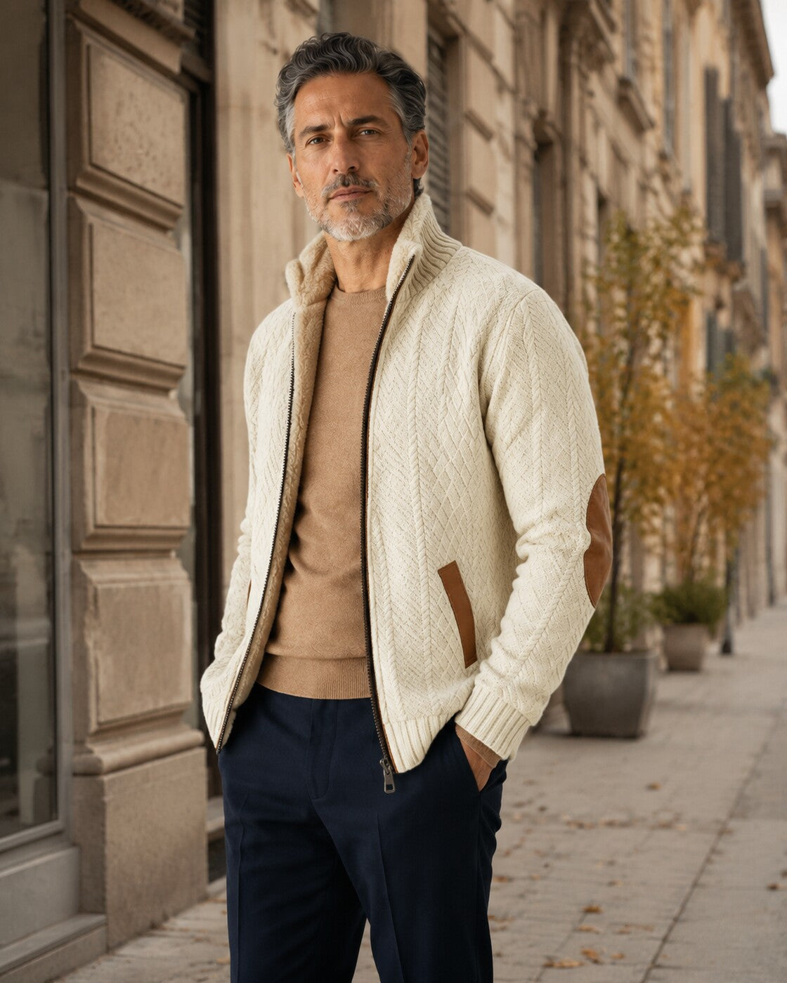 Eusebio · Giacca Maglia Accogliente