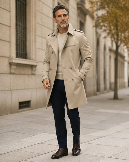 Fulvio · Elegante Cappotto Trench Classico