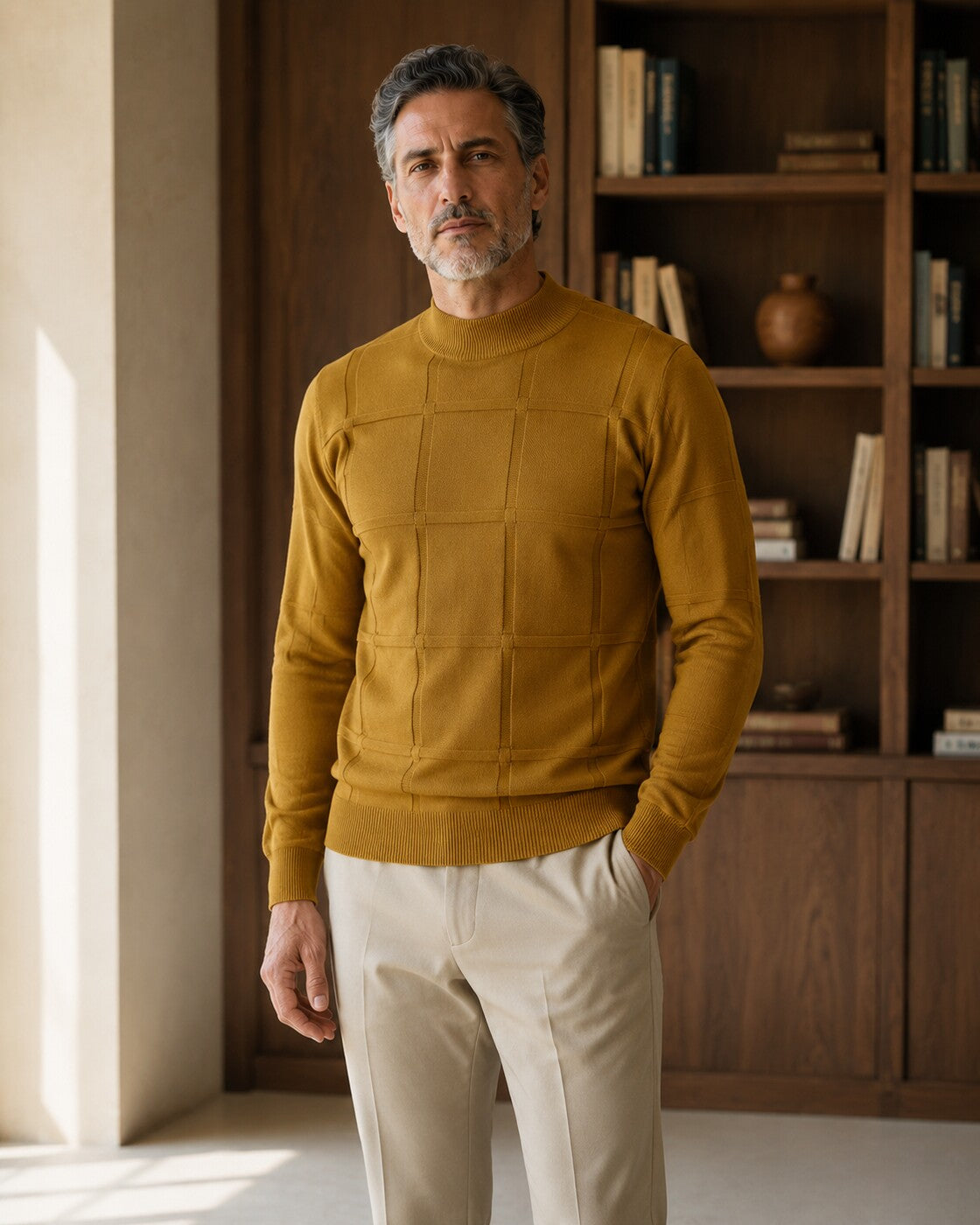 Marcello · Maglione in maglia liscia