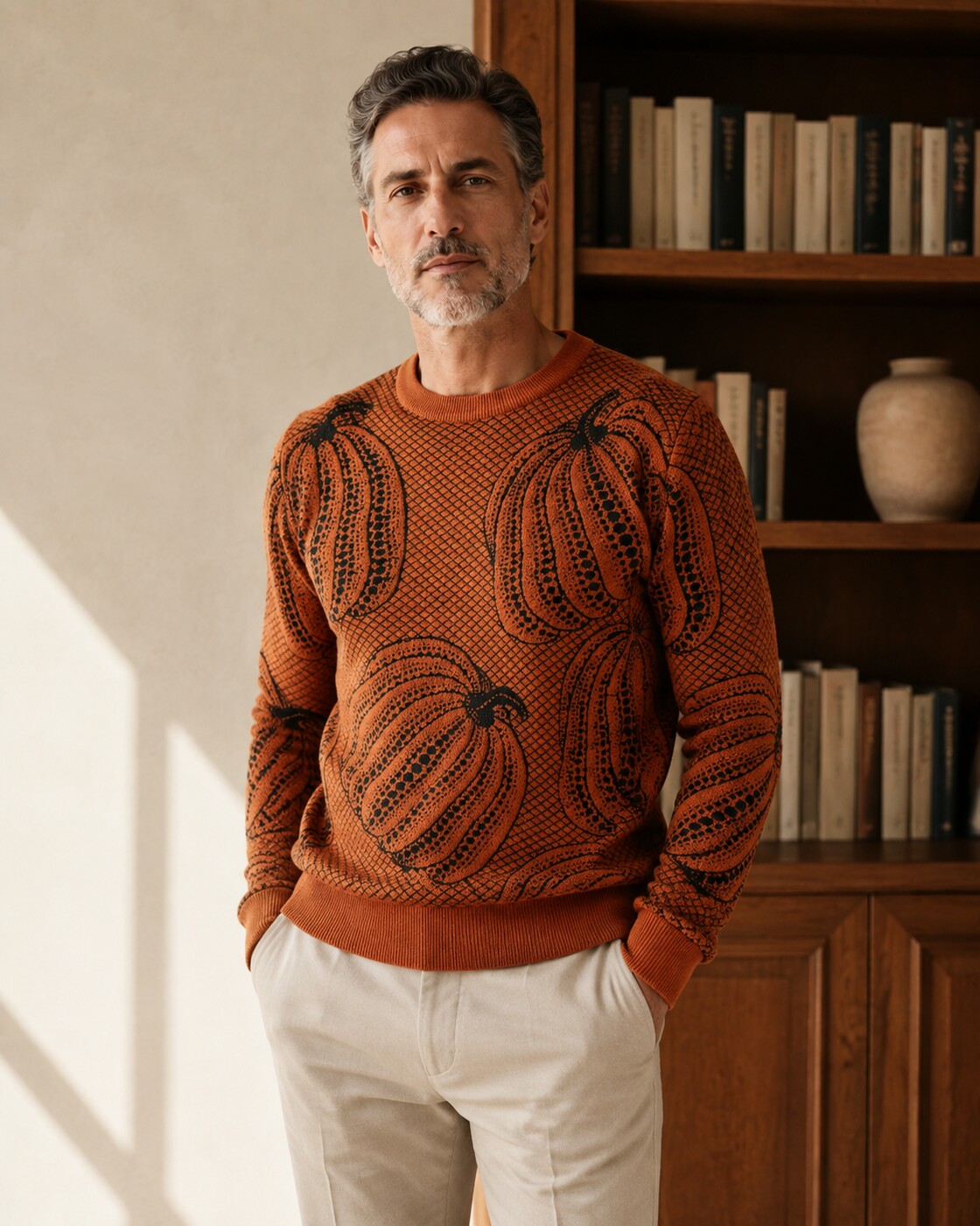Nazario · Maglione avvolgente in maglia