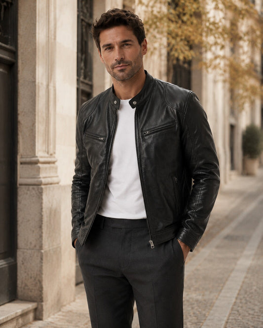 Orlando · Giacca elegante in pelle