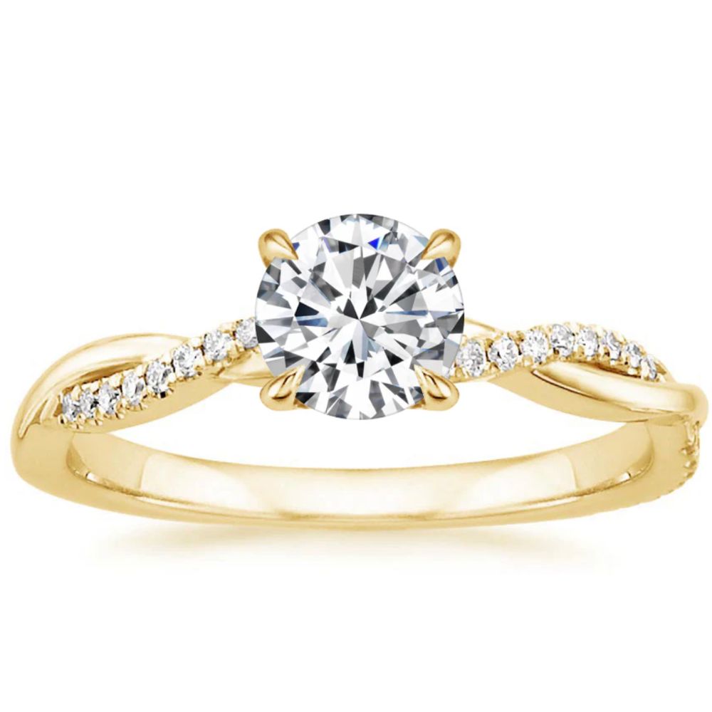 Anello di Diamante Twisted Jane