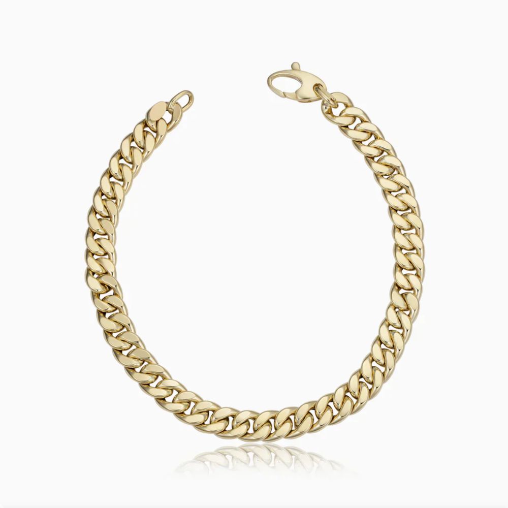 Bracciale Classico Cubano in Oro
