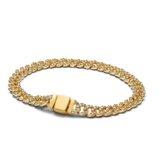 Bracciale Cubano Pave